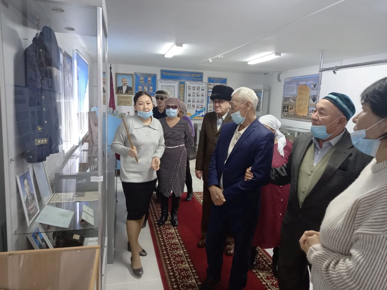 Зағип жандарға арналған экскурсия ұйымдастырылды
